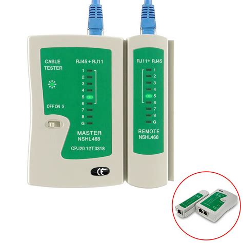 Network Cable Tester RJ45 RJ11 RJ12 CAT5 UTP LAN Cable .